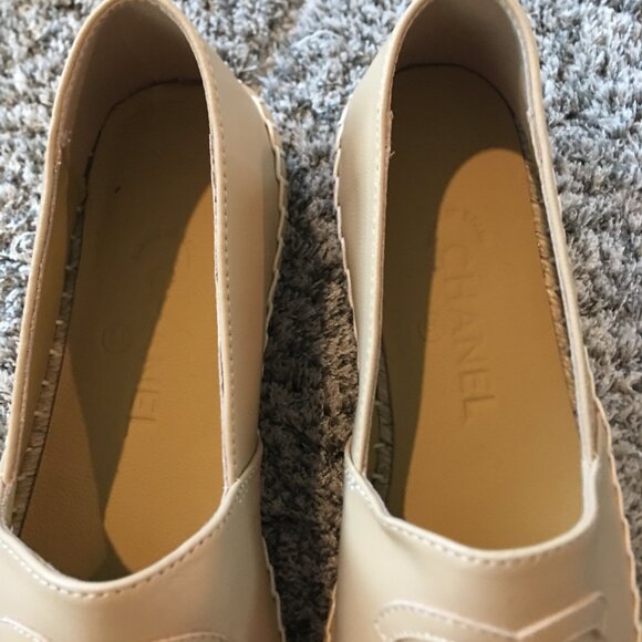 Chanel Lambskin Espadrilles - Picture 3 of 7